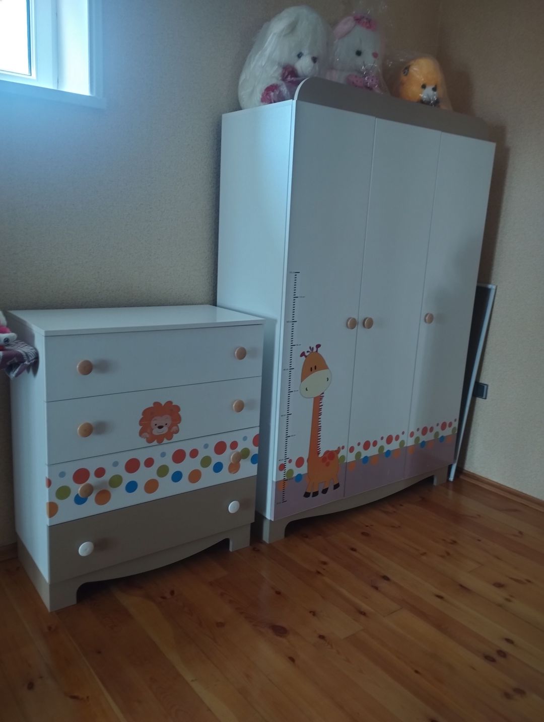 Uşaq mebeli dəsti — yenidoğul çarpayısı, şkaf, komod — Uşaq mebeli dəstləri, Şamaxı (3)