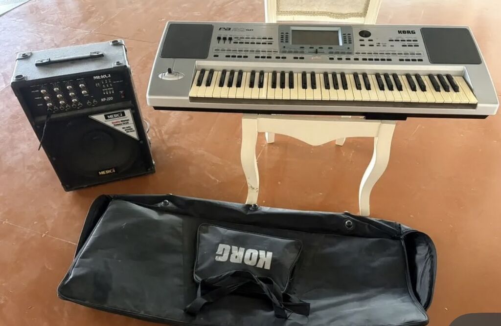 KORG aranjer sintezator dəsti (sintezator + kombi + çanta)