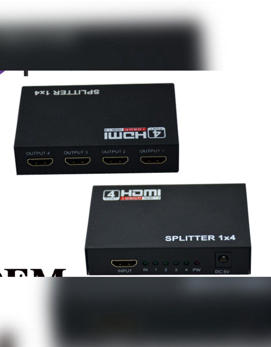 2 və 4 Port HDMI Splitter — Elektronika, Bakı (6)