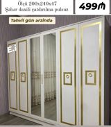 6 qapılı dolab Yep yeni 499 azn rəng seçimi var çatdırılma var — Furniture