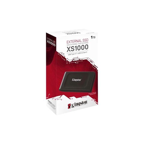 Kingston XS1000 1TB — Portable External SSD / USB 3.2 Gen 2