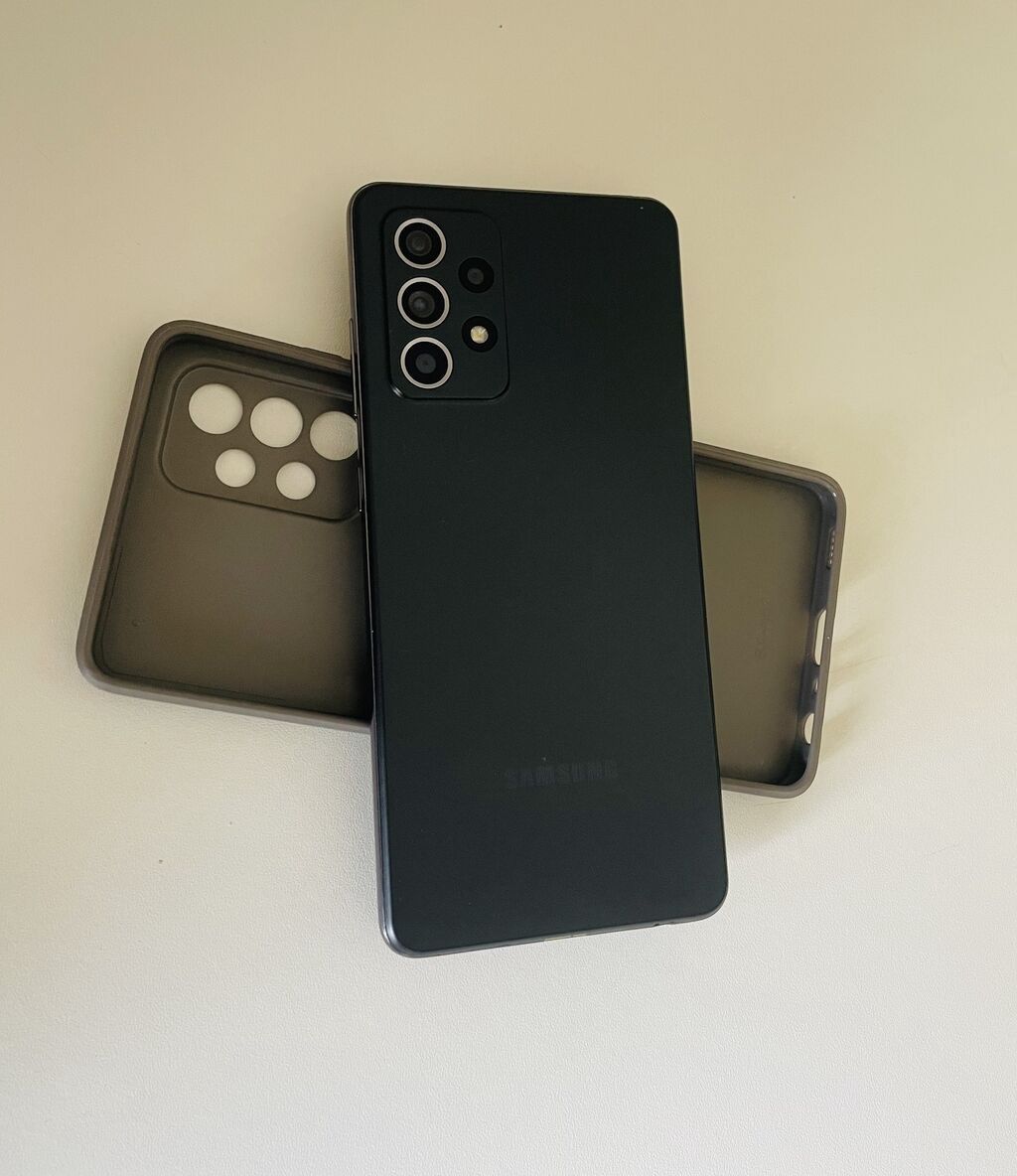 Samsung Galaxy A52, 128 GB, rəng - Qara, Barmaq izi, İki sim kartlı, Face ID — Samsung, Bakı (2)