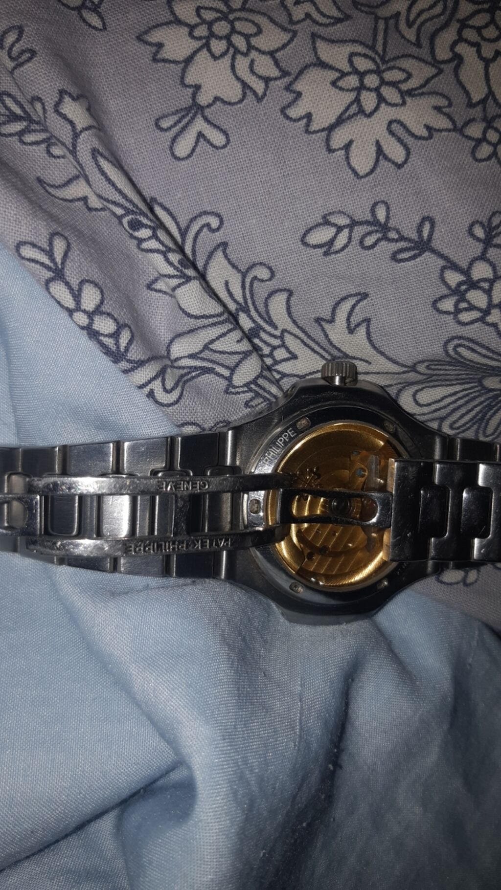 Patek Philippe Nautilus üslubunda mexaniki qol saatı - Korpus və — Qol saatları, Gəncə (3)