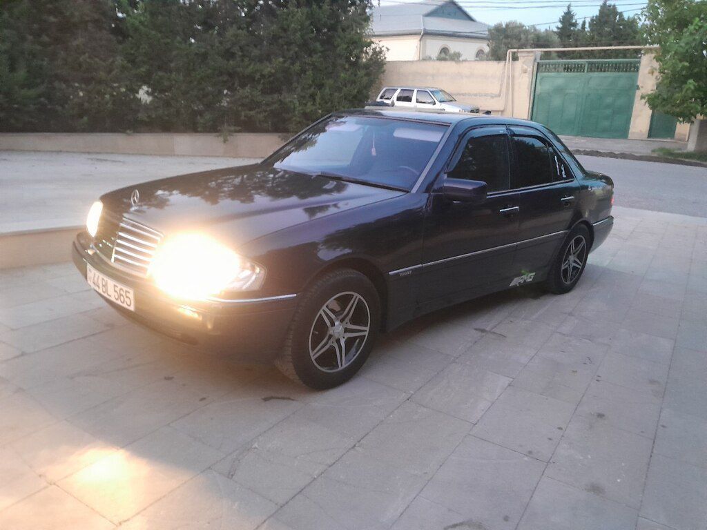 Mercedes C 180, 1.8 L, 1996 il, 383 000 km — Avtomobillər, Bakı (12)