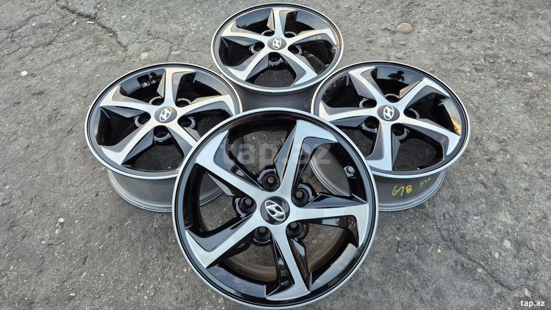 Hyundai diskləri R15 — Ehtiyat hissələri və aksesuarlar, Bakı (2)