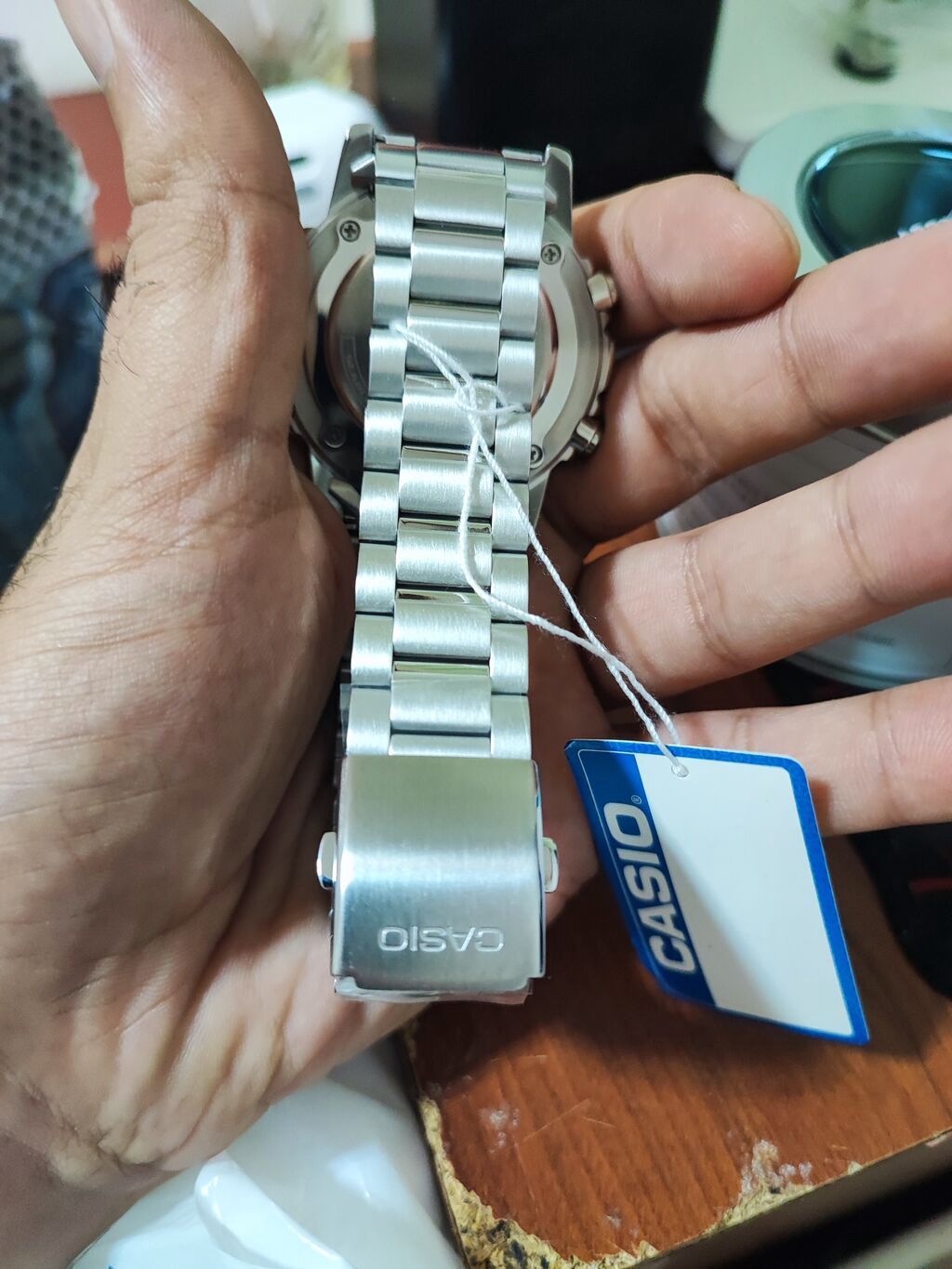 Casio AMW-880D-2A1 - Parlaq mavi siferblat, “Illuminator” — Qol saatları, Bakı (5)