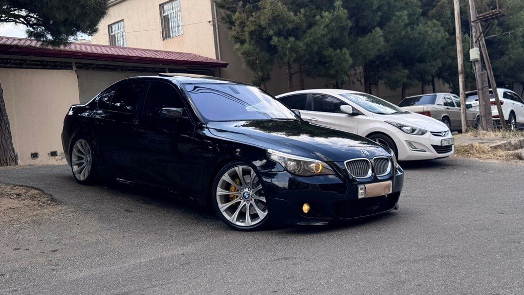 BMW 545, 4.4 L, 2005 il, 330 000 km — Avtomobillər, Bakı (4)