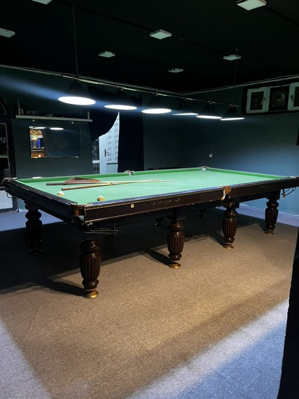 Snooker/bilyard masası – peşəkar ölçülü - Ölçü: Tam ölçülü snooker — İdman və istirahət, Bakı