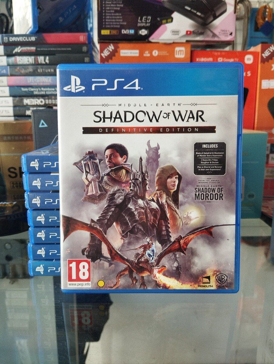 PS4/5 üçün "Shadow of War" oyunu — Elektronika, Bakı