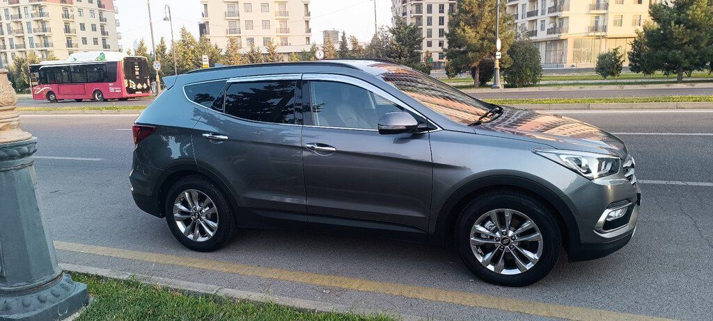 Hyundai Santa Fe, 2.0 L, 2015 il, 174 443 km — Avtomobillər, Bakı (6)