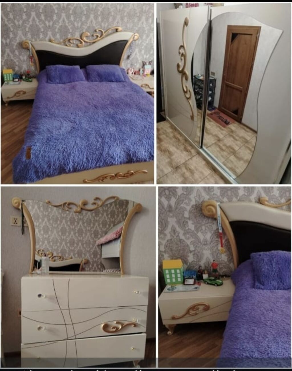2ci əl yataq dəsti təcili olaraq satılır səliqəli işlənib Taxt matras — Mebel, Mehdiabad