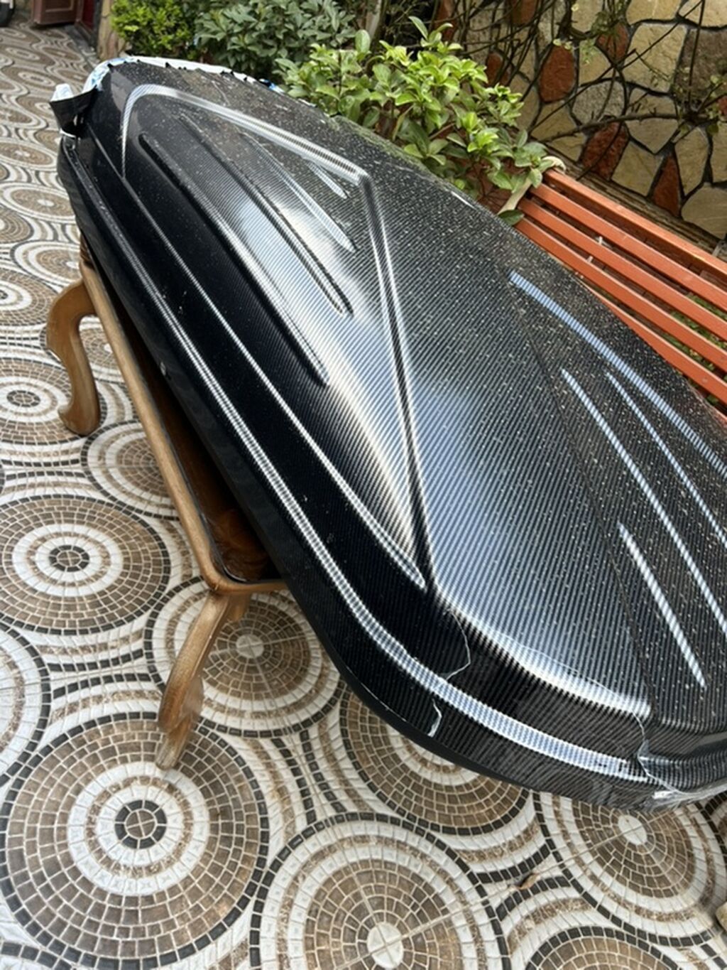 Avtomobil üçün dam baqaj qutusu - Material: möhkəm plastik, karbon — Avto, Bakı (2)