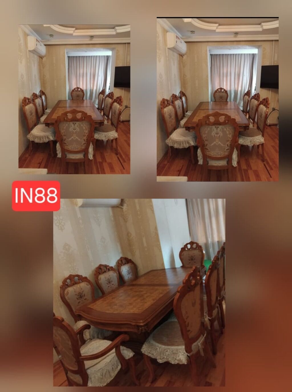 ENDIRIM‼️‼️‼️Malaziya istehsali olan masa ve oturacaq desti satilir