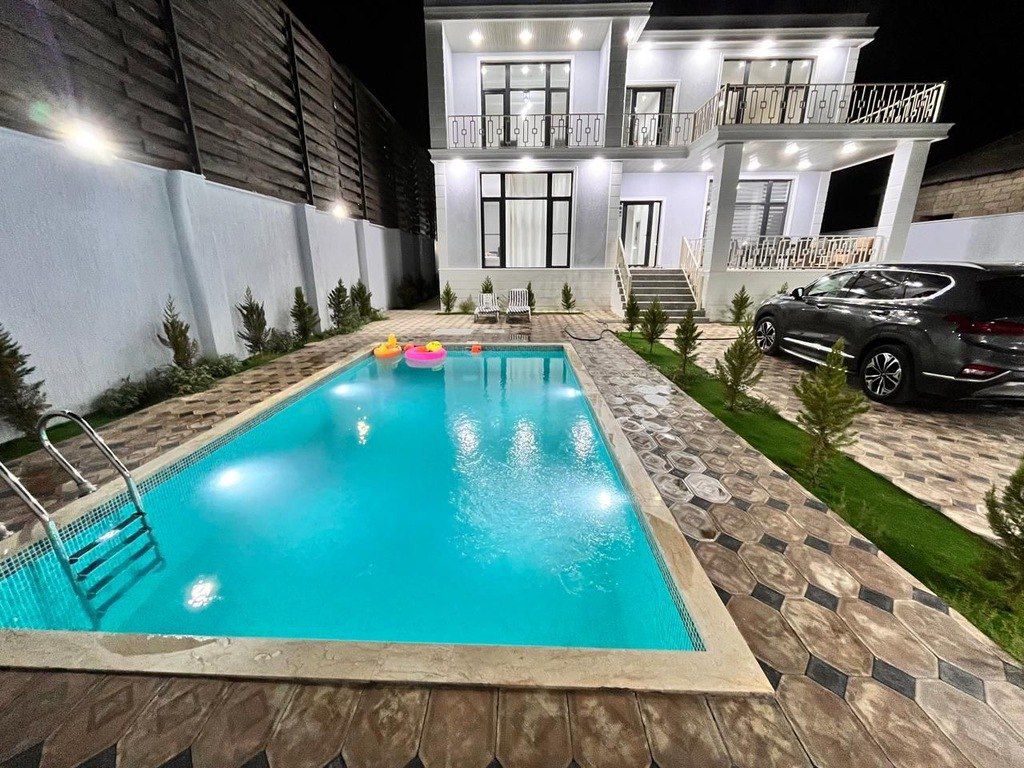 İcarəyə verilir 5 otaqlı həyət evi/bağ evi 350 m² — Ev, villa, Bakı (11)