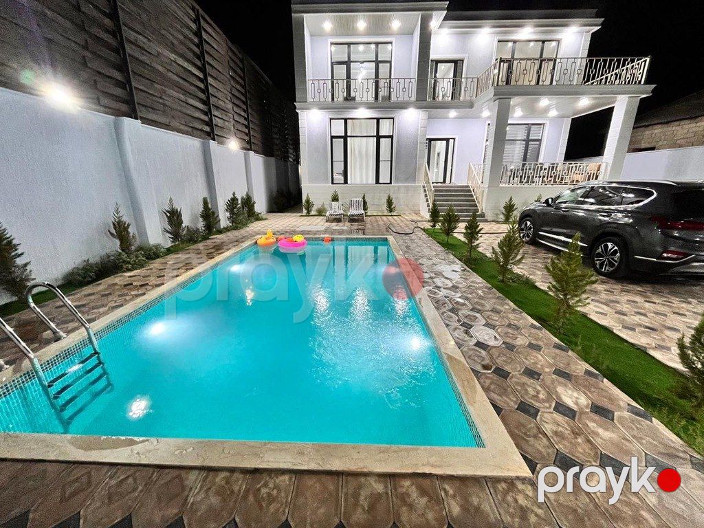 İcarəyə verilir 5 otaqlı həyət evi/bağ evi 350 m² — Ev, villa, Bakı (11)