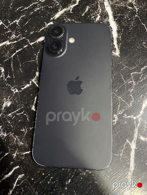 IPhone 16, Qara, Simsiz şarj, Face ID, Sənədlərlə