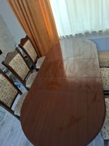 Stol 6 Stul satılır qiyməti 210 manat stol açılır ünvan Mehtaibat — Мебель