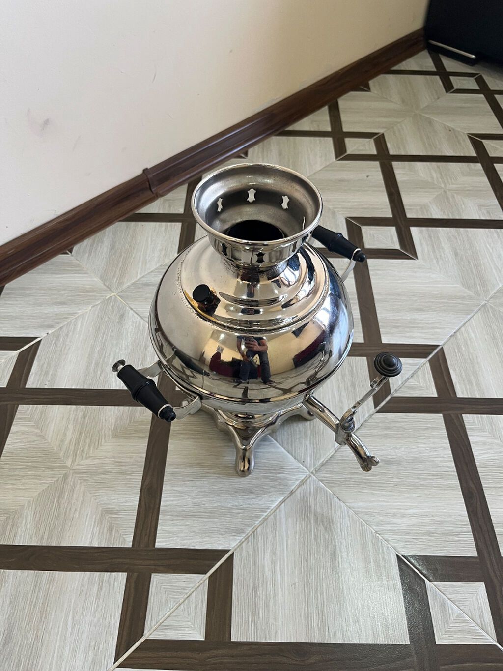 İşlənmiş Od Samovar, 3 l, Ünvandan götürmə, Ödənişli çatdırılma — Samovarlar, Bakı (6)