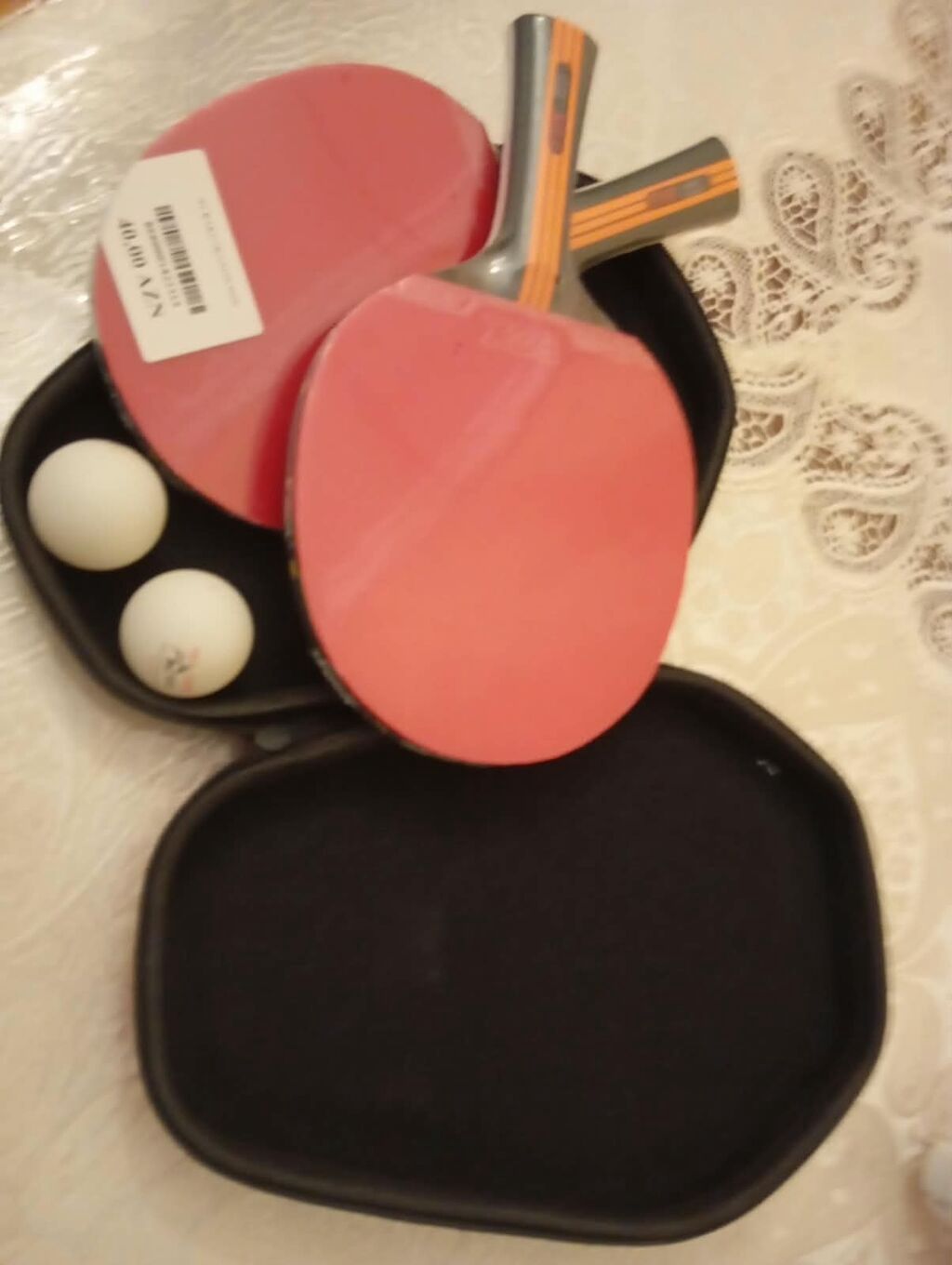 FOX 6003 stolüstü tennis dəsti — 2 raketka + 2 top — Şax, şəkəh, nard, Bakı (2)