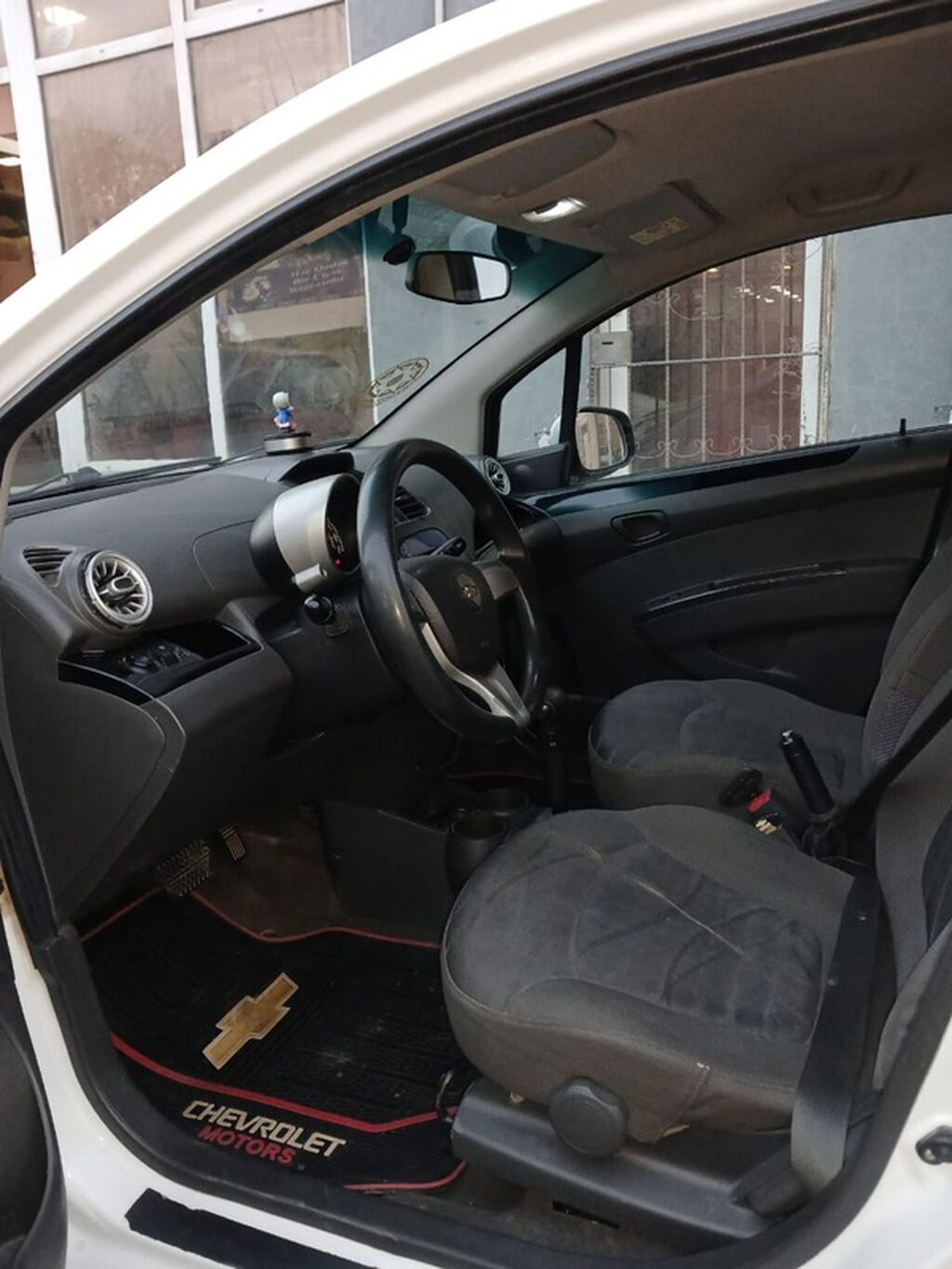 Chevrolet Spark, ağ rəng, ideal vəziyyətdə xanm maşını olub, ili — Avto, Xırdalan (4)