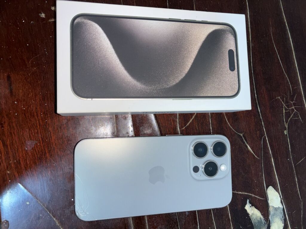 IPhone 15 Pro, White Titanium, Face ID — Apple iPhone, Bakı (2)