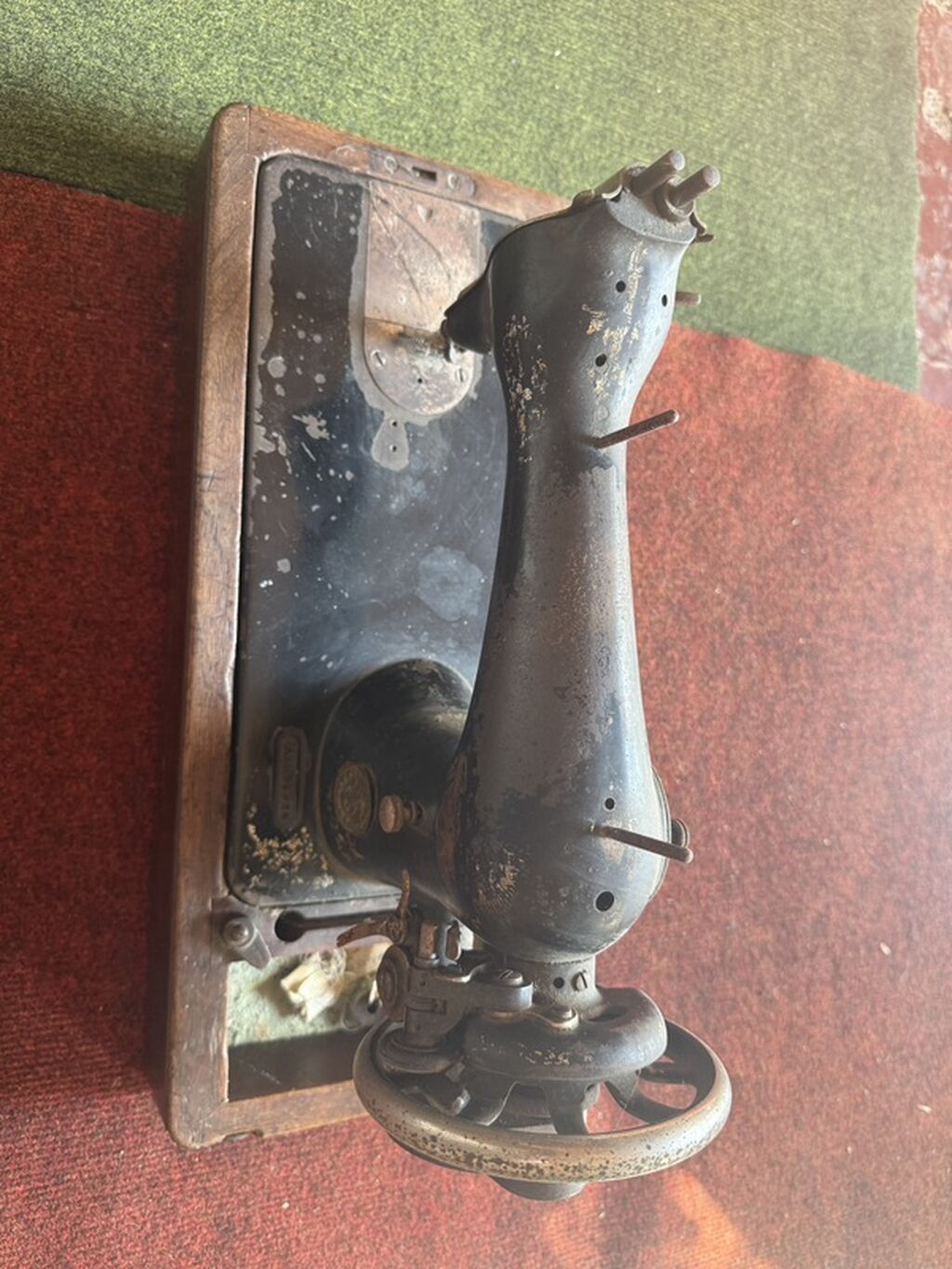 Antik Singer tikiş maşını - Brend: The Singer Manufacturing Co. - — Mallar, Bakı (3)