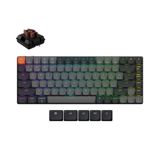 Simsiz oyun klaviaturası KeychronK3 (Version 3) Swappable RGB Backlight Brown Switch (K3X-H3-AZ) — Elektronika