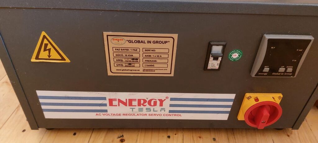 Energy Tesla servo tipli gərginlik stabilizatoru satılır. Qurğu AC — Mallar, İsmayıllı (9)