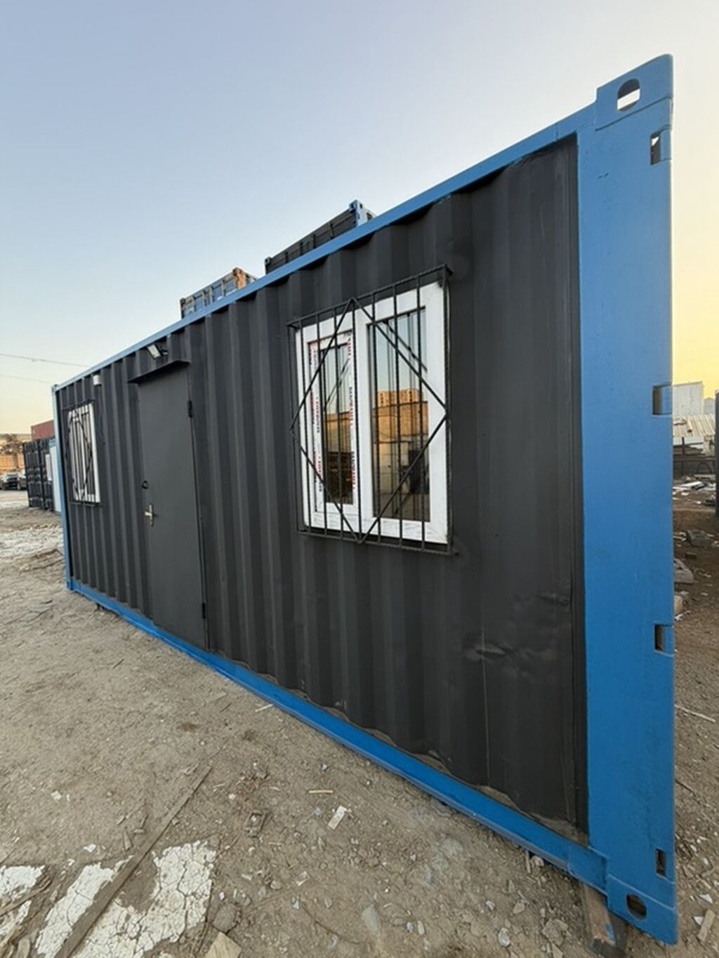 Konteyner tipli yaşayış/blok-modul - Ölçü: standart 20 fut dəniz — Mallar, Fatmayı (2)