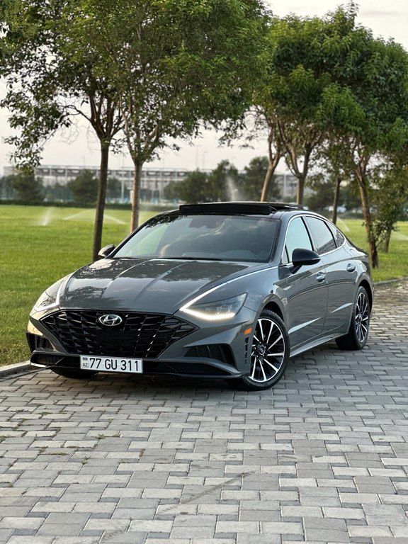Hyundai Sonata, 1.6 L, 2020 il, 62 000 km — Avtomobillər, Bakı (3)