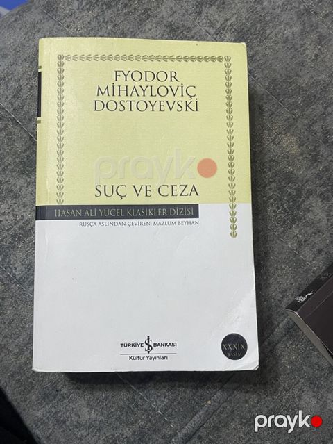Məhsul: Kitab – “Suç ve Ceza” (Fyodor Mihayloviç Dostoyevski) - Nəşr