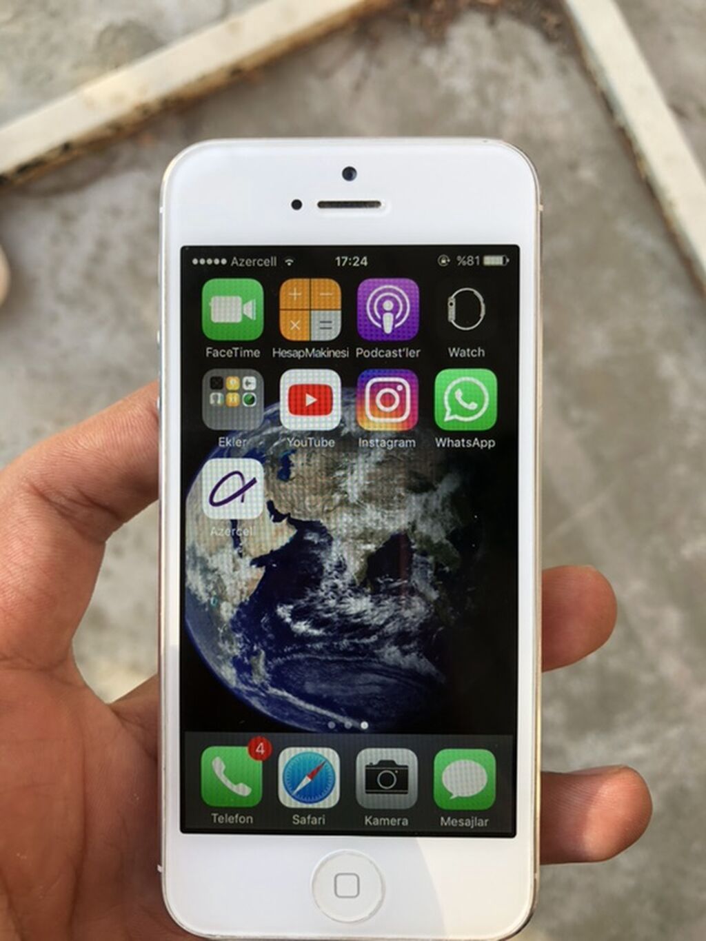 IPhone 5, 64 GB, Ağ — Apple iPhone, Bakı (4)