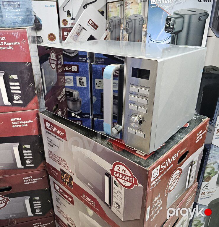 Mikrodalğalı soba "Silver 30L" — Ev texnikası, Bakı (2)