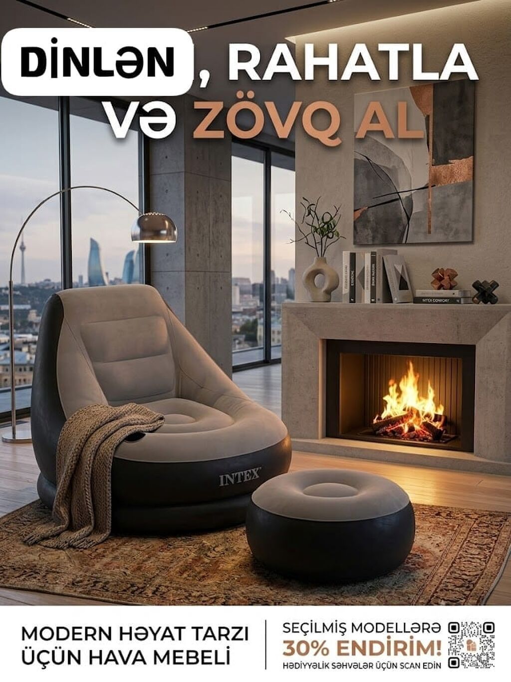 Yeni Şişmə hovuz Intex, 1.1 - 2 m, ≤ 200 l