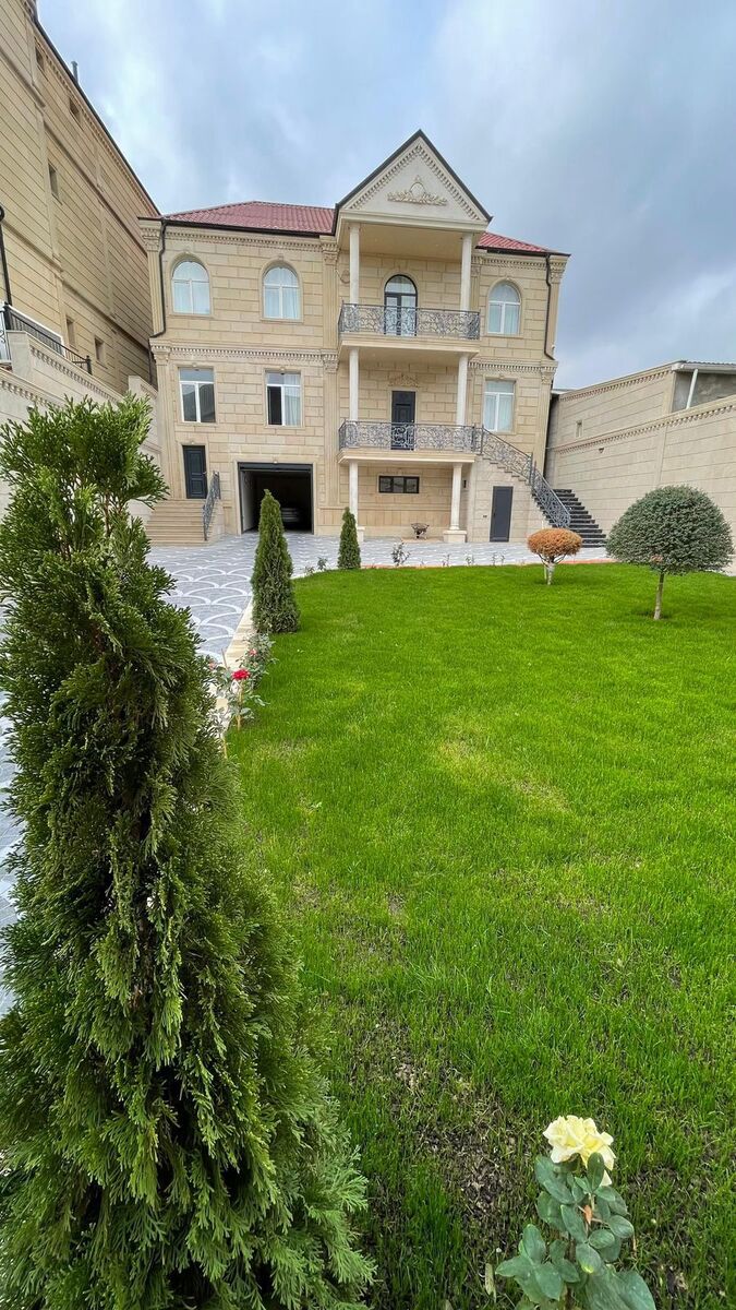 Satılır 8 otaqlı həyət evi/bağ evi 450 m² — Ev, villa, Bakı (2)
