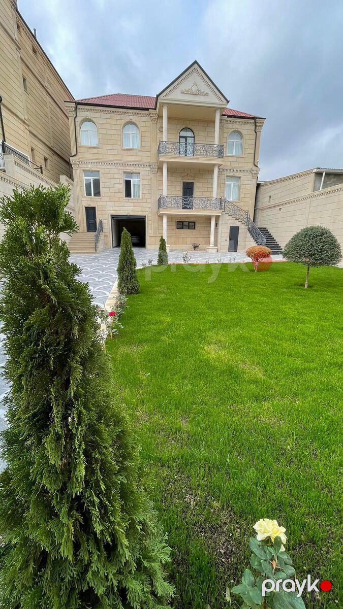 Satılır 8 otaqlı həyət evi/bağ evi 450 m² — Ev, villa, Bakı (2)