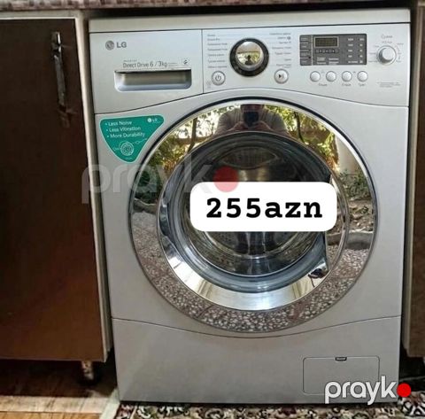 LG paltaryuyan maşın – ön yükləməli, Direct Drive sistemi ilə. - Yuma