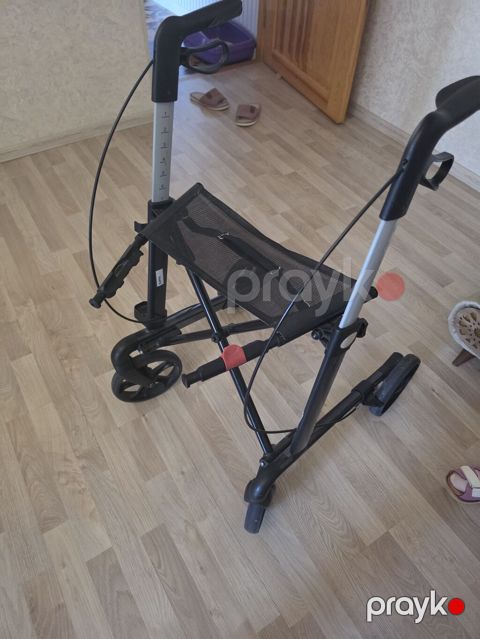 Yüngül qatlana bilən rollator (gəzinti arabası) - 4 təkərli, manevr — Bakı