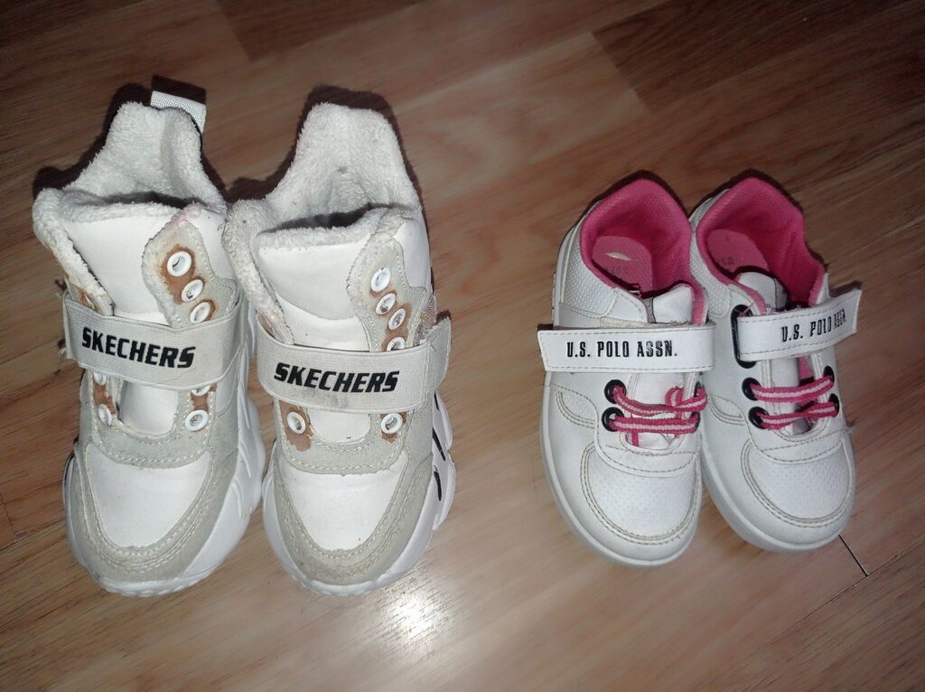 Rəng - Ağ Krossovkalar, Skechers, Ölçü: 24, Uniseks — Krossovkalar, Bakı (2)