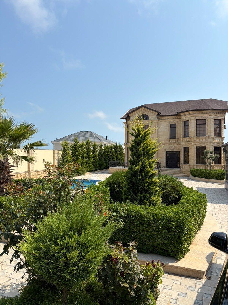 Satılır 6 otaqlı həyət evi/bağ evi 350 m² — Ev, villa, Bakı (2)
