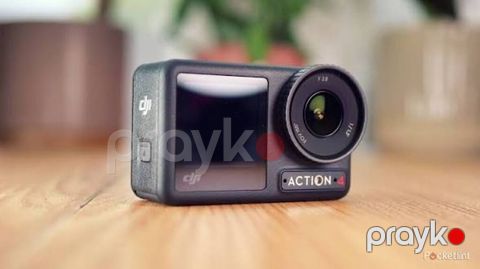 DJI Osmo Action 4 aksiyon kamerası - 1/1.3" sensor, f/2.8 obyektiv — Bakı