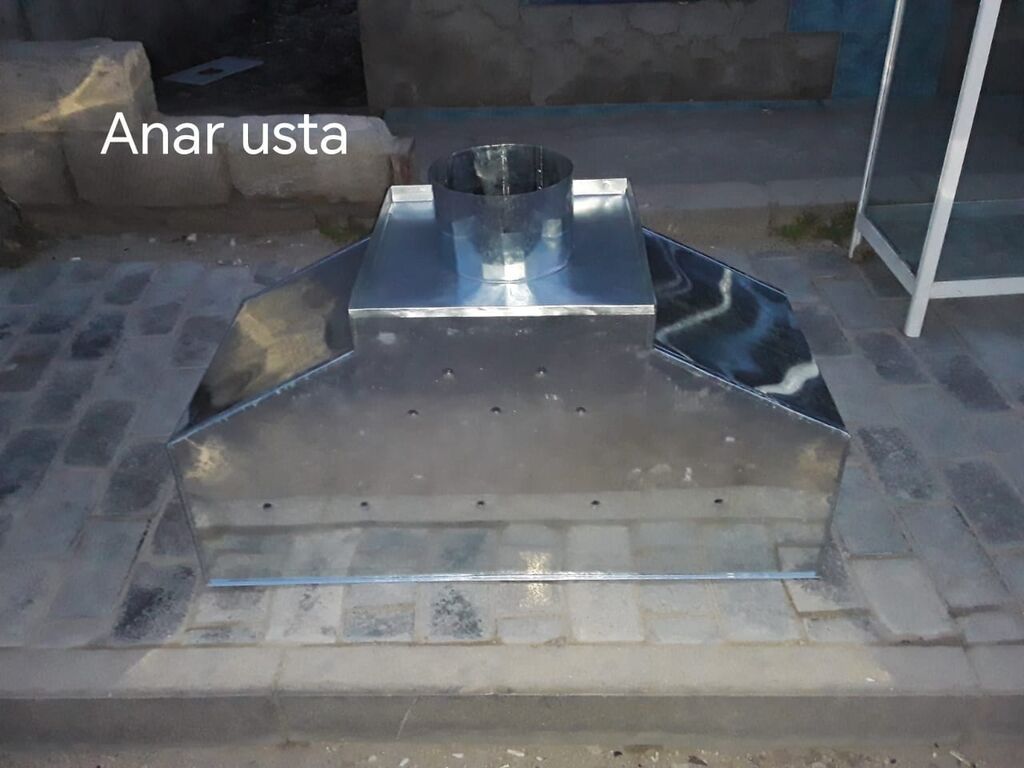 Paslanmayan metal və sinklənmiş sacdan hazırlanmış peşəkar mətbəx — Biznes və avadanlıq, Saray (8)