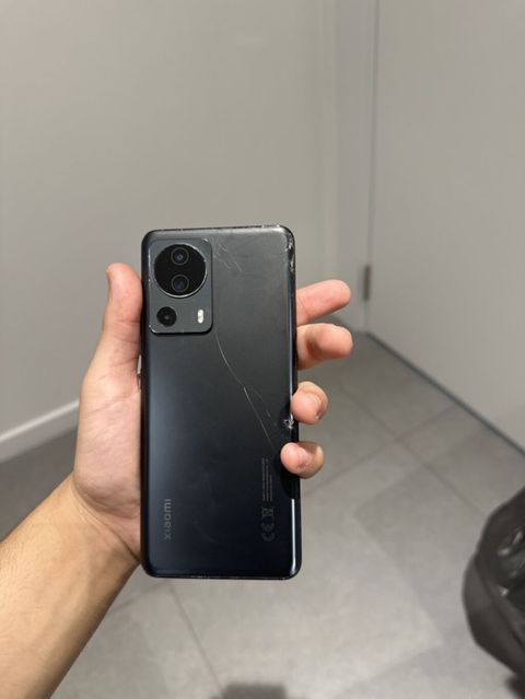 Xiaomi 13 Lite, 256 GB, rəng - Qara, Qırıq