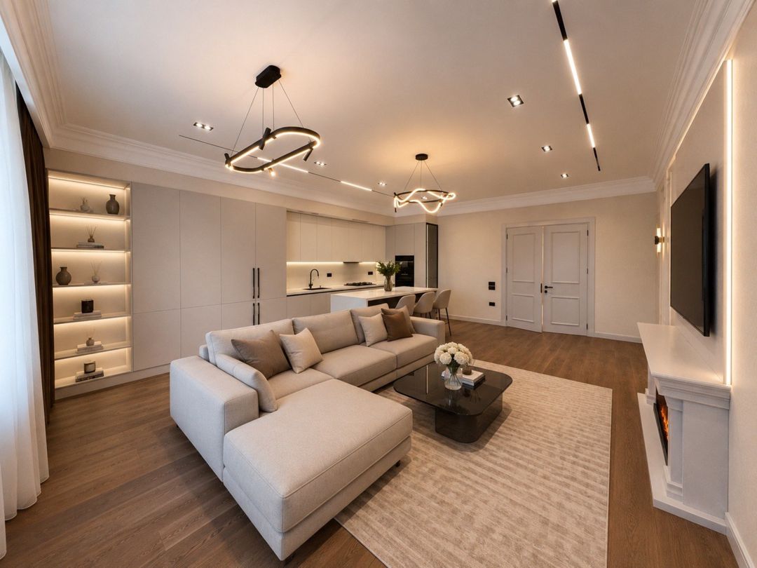 İcarəyə verilir 4 otaqlı yeni tikili 200 m² — Mənzil, Bakı (2)