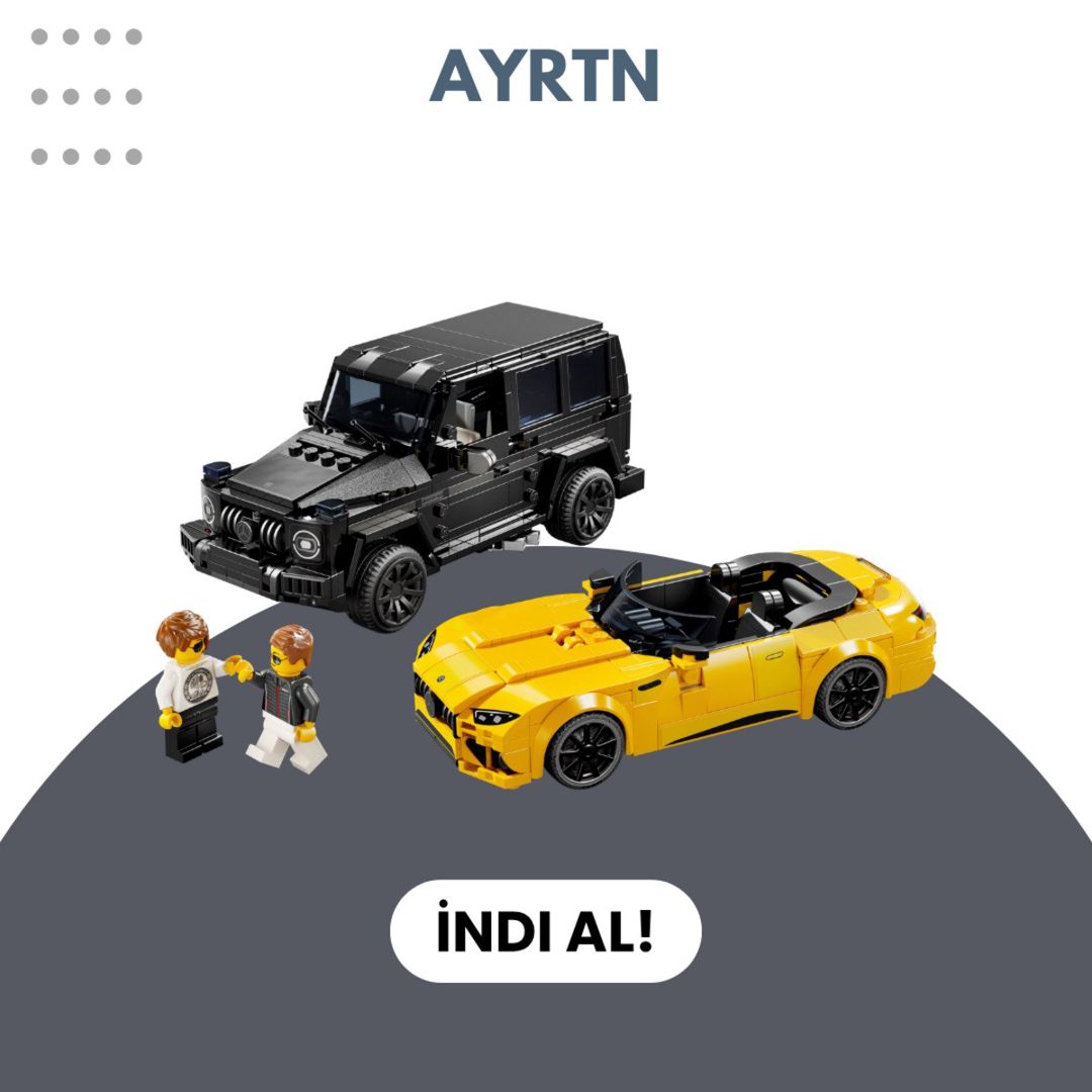 LEGO Speed Champions – Mercedes-AMG G 63 & Mercedes-AMG SL 63 — Oyuncaqlar, Bakı (2)