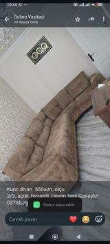 Kunc divan 550azn. olçu 2/3. açilir. bazalidi. Unvan Yeni — Goods