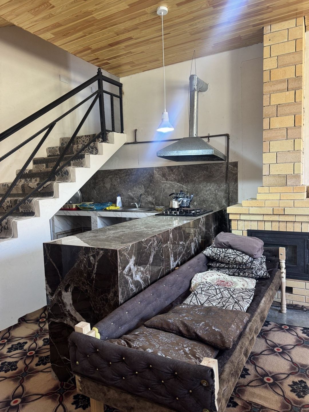 Həyət evi kirayə verilir, Küsnətqazma k. — Daşınmaz əmlak, Quba (11)