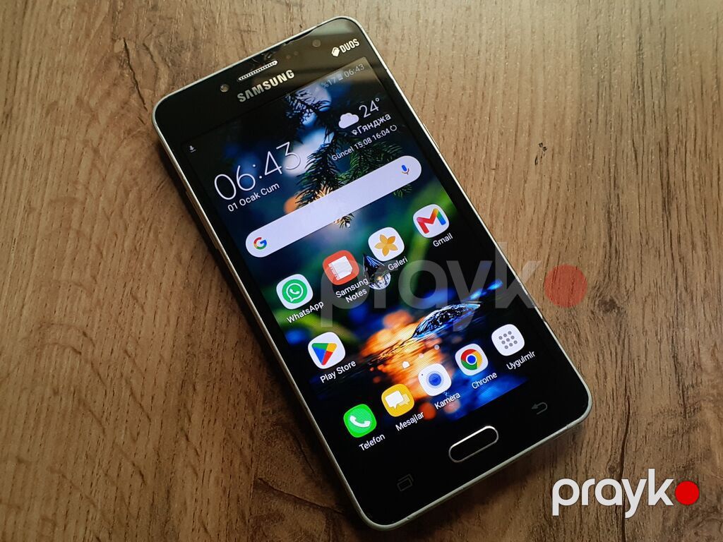 Samsung Galaxy Grand 2, 8 GB, rəng - Qara, Zəmanət, Düyməli, Sensor — Samsung, Gəncə (2)