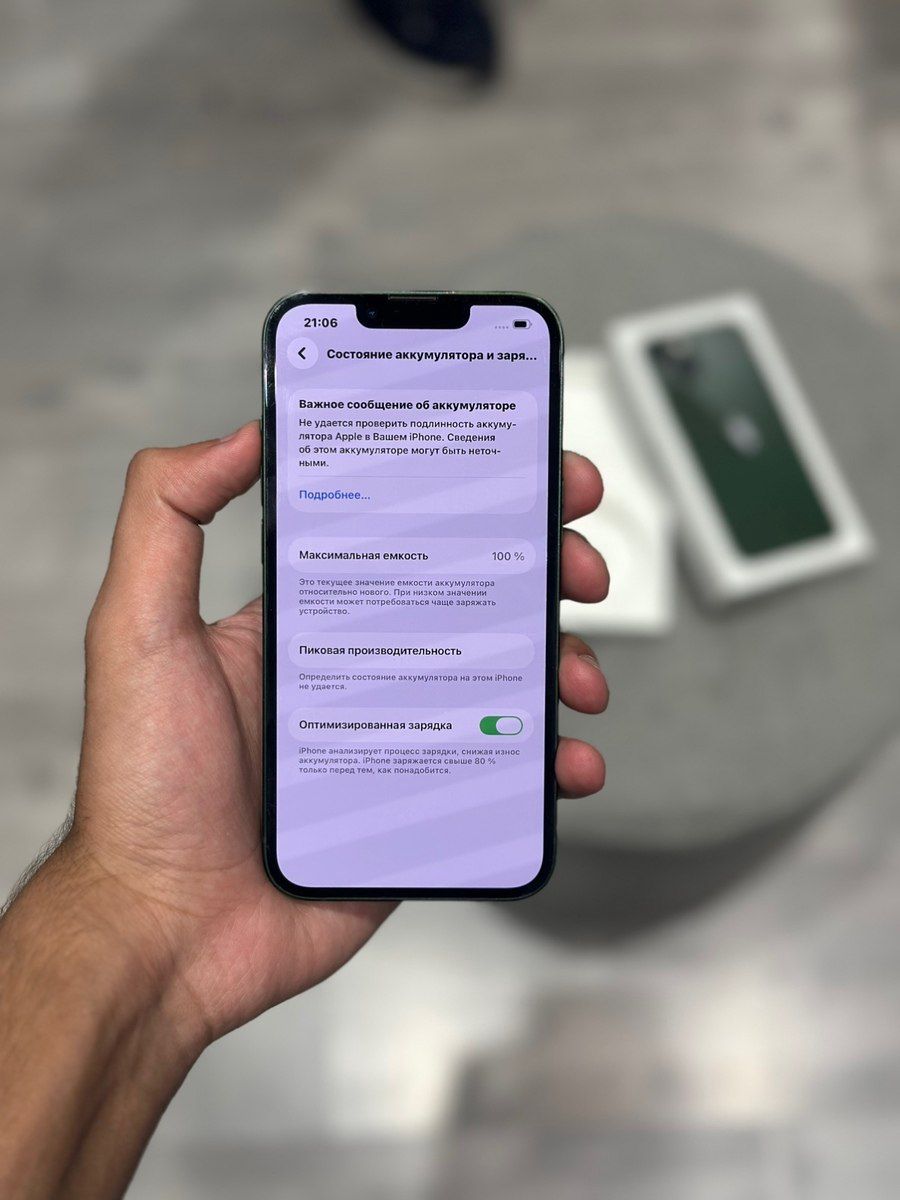 Apple iPhone 13 Green 128GB/4GB — Telefonlar və qadjetlər, Bakı (3)