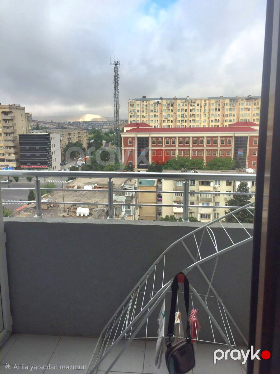 2-otaqlı yeni tikili, İnşaatçılar m., 40 m² — Mənzil, Bakı (7)